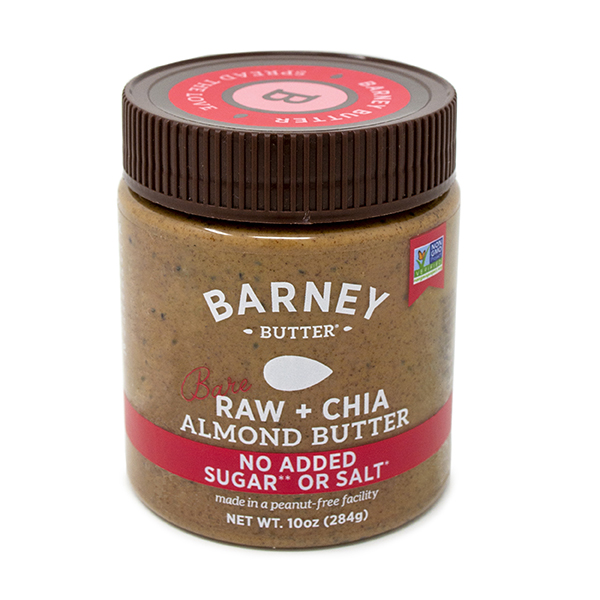 Barney BUTTER: Raw + Chia Almond Butter, 10 Oz
