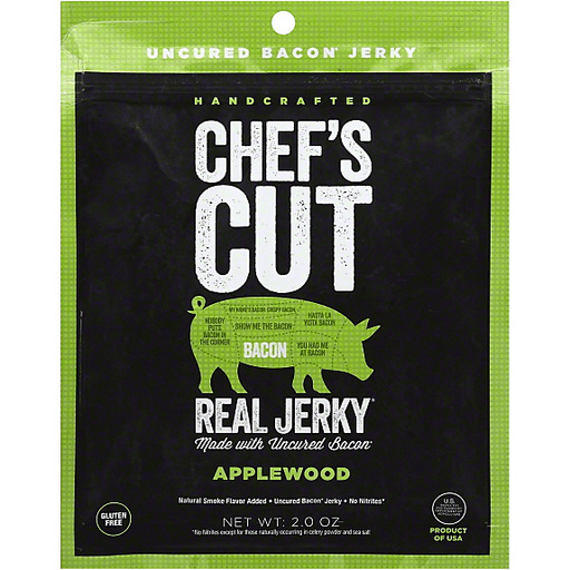 Chef's Cut Applewood Real Jerky Made With Uncured Bacon