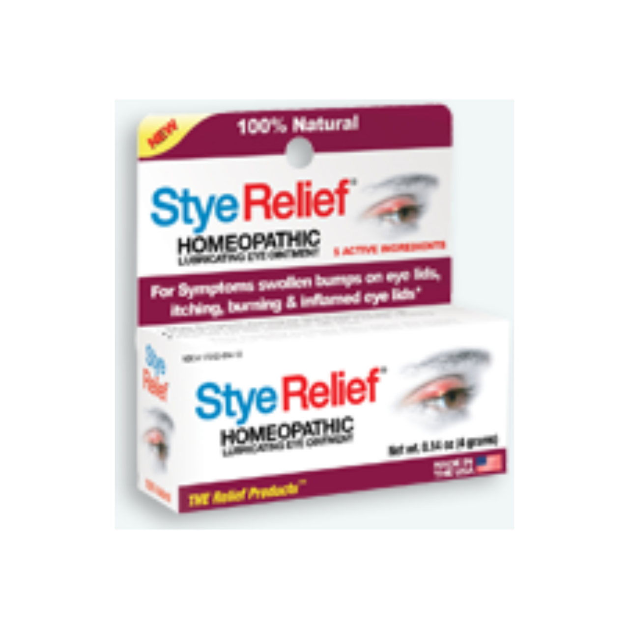 TRP Stye Relief Homeopathic Sterile Eye Ointment 0.14 Oz