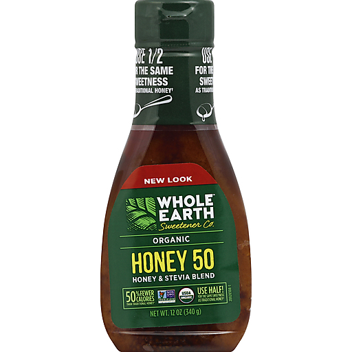 Whole Earth Sweetener Co. Honey And Stevia Blend - USDA Organic 12.00 Oz