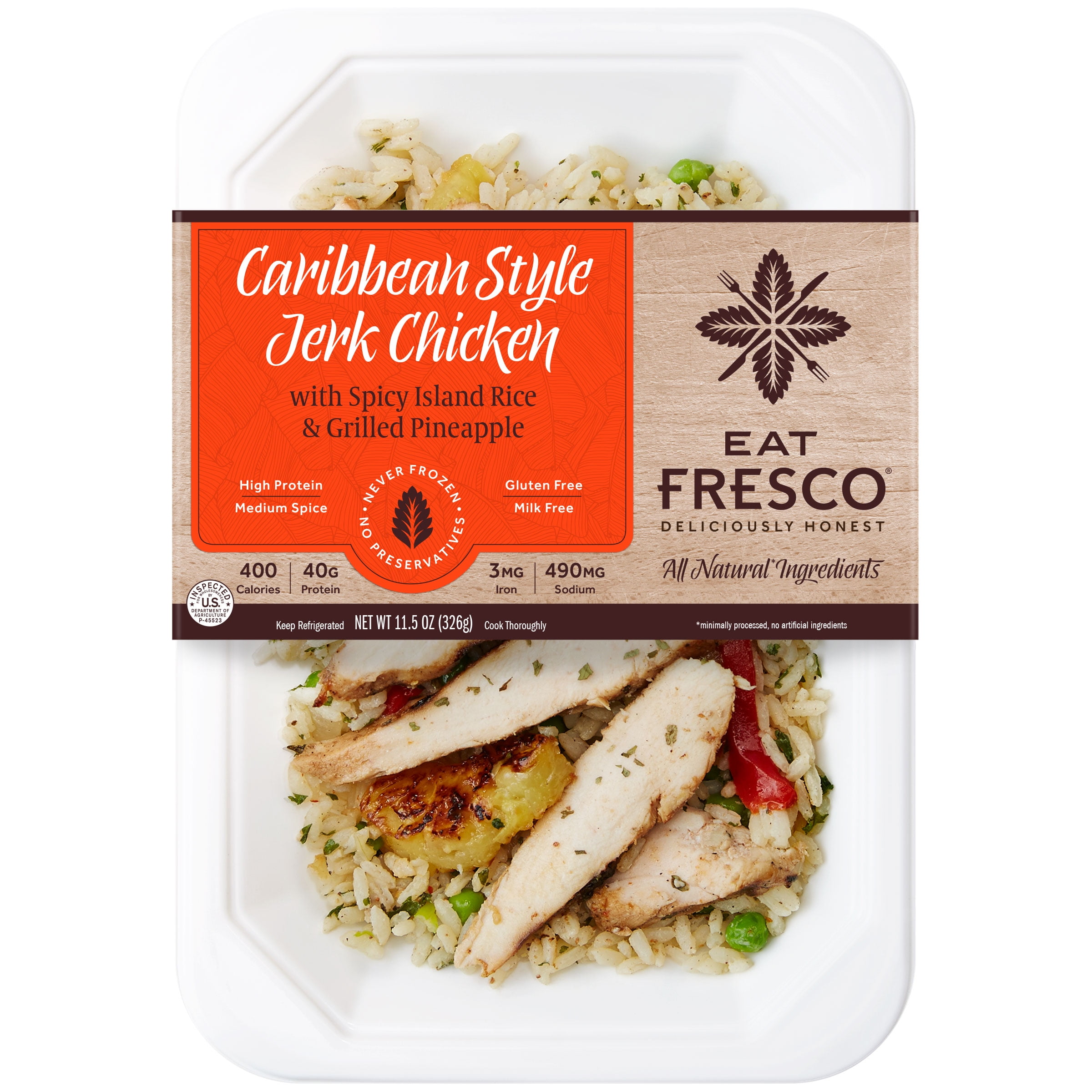 Eat Fresco Caribbean Style Jerk Chicken 11.2 Oz