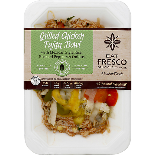 Eat Fresco Fajita Bowl, Grilled Chicken 11.5 Oz