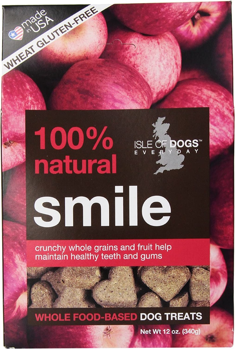 Isle of Dogs Natural Smile Dog Treats, 12 Oz