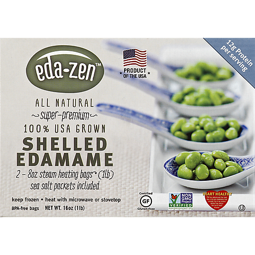 Eda Zen Edamame, Shelled