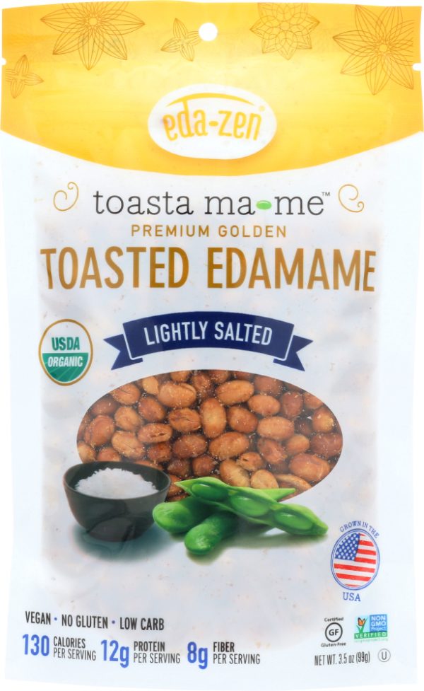 Eda-Zen Toasta Ma-Me Lightly Salted Edamame 3.5oz