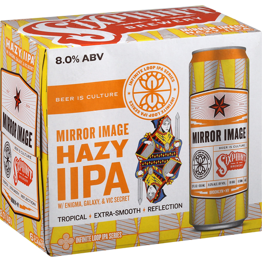Sixpoint Beer, Hazy IIPA, Spritzer Bomb