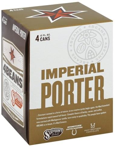 Sixpoint Cycliquids Beer, Imperial Porter, 4Beans