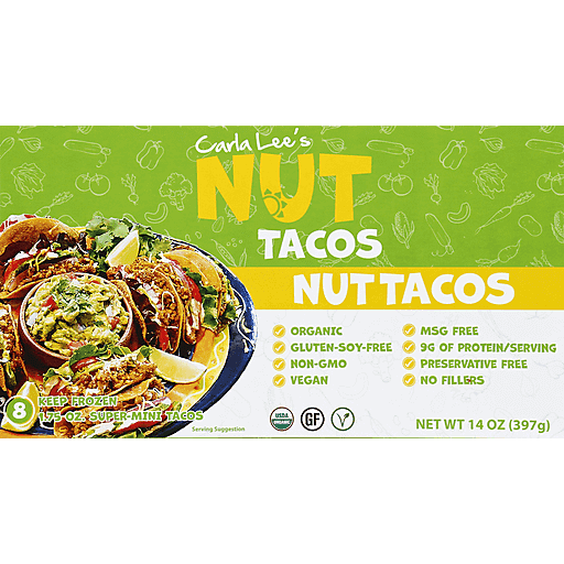 Cara Lee's Tacos, Nut, Super-Mini