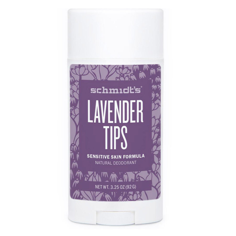Schmidt's Lavender Tips Sensitive Skin Formula Natural Deodorant, 3.25 Oz