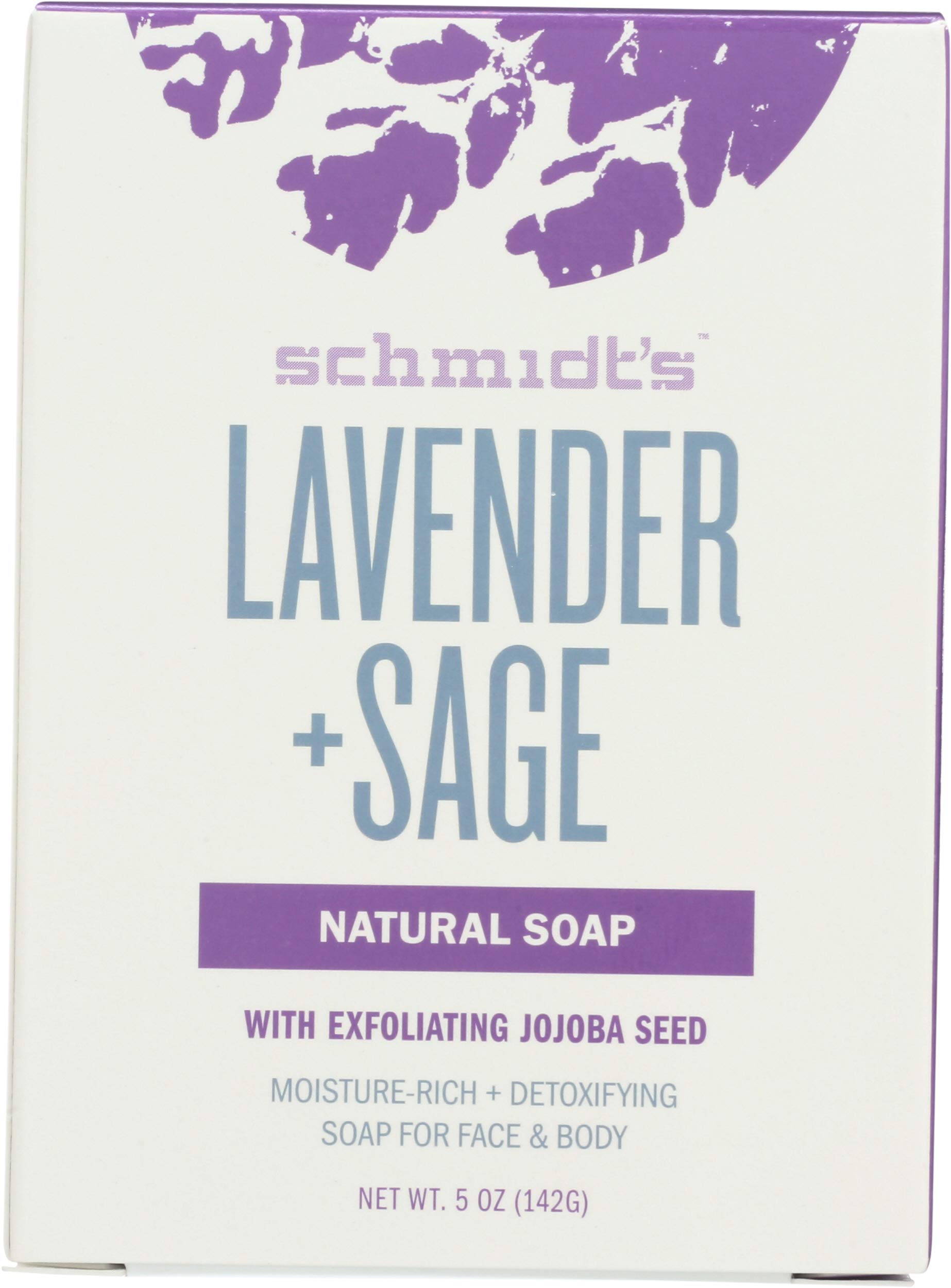 Schmidt S Lavender Sage Natural Bar Soap - 5oz