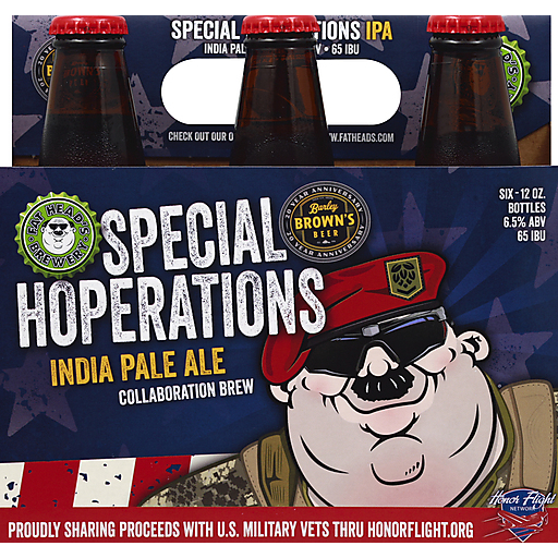 Fat Heads Brewery Beer, India Pale Ale, Special Hoperations