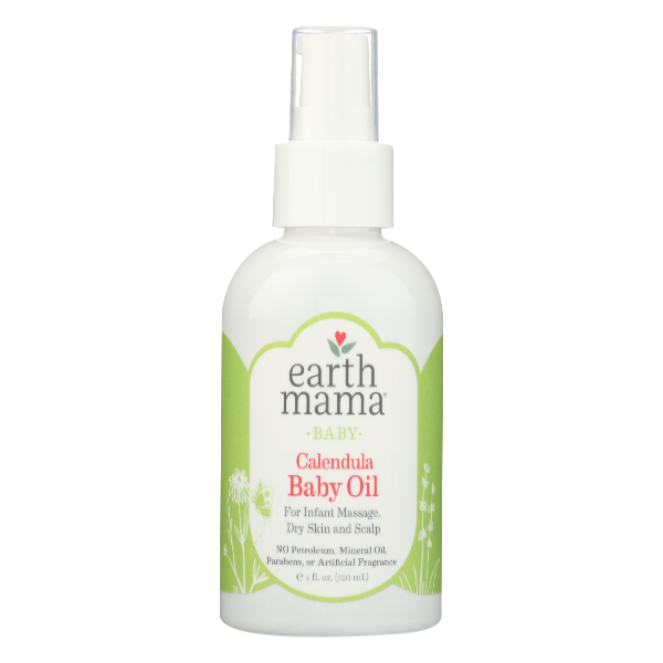 Earth Mama Angel Baby Calendula Oil -- 4 Fl Oz