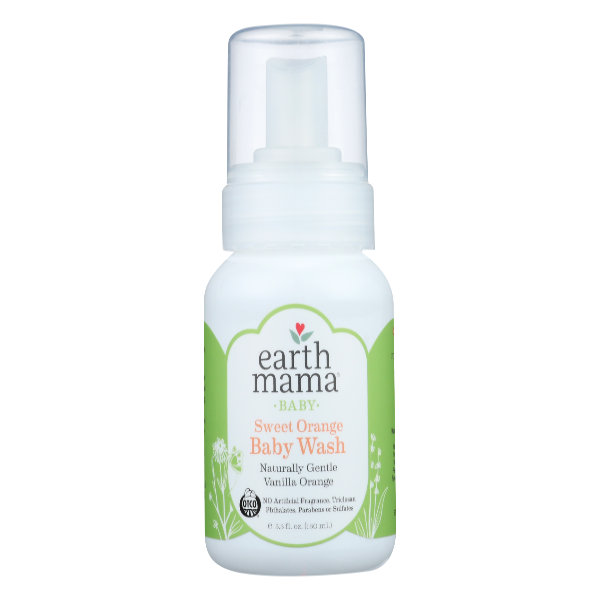 Earth Mama Angel Baby Orange Vanilla Shampoo & Body Wash (5.3 Fl Oz)