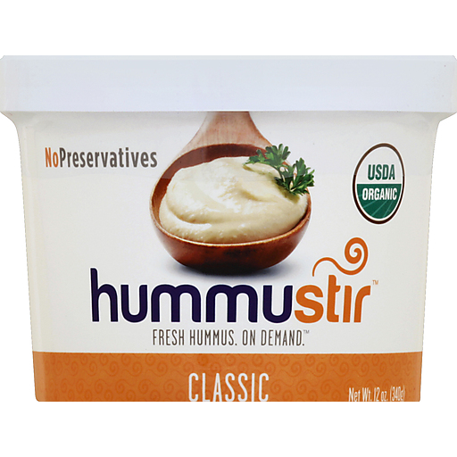 Hummustir Hummus, Classic 12 Oz