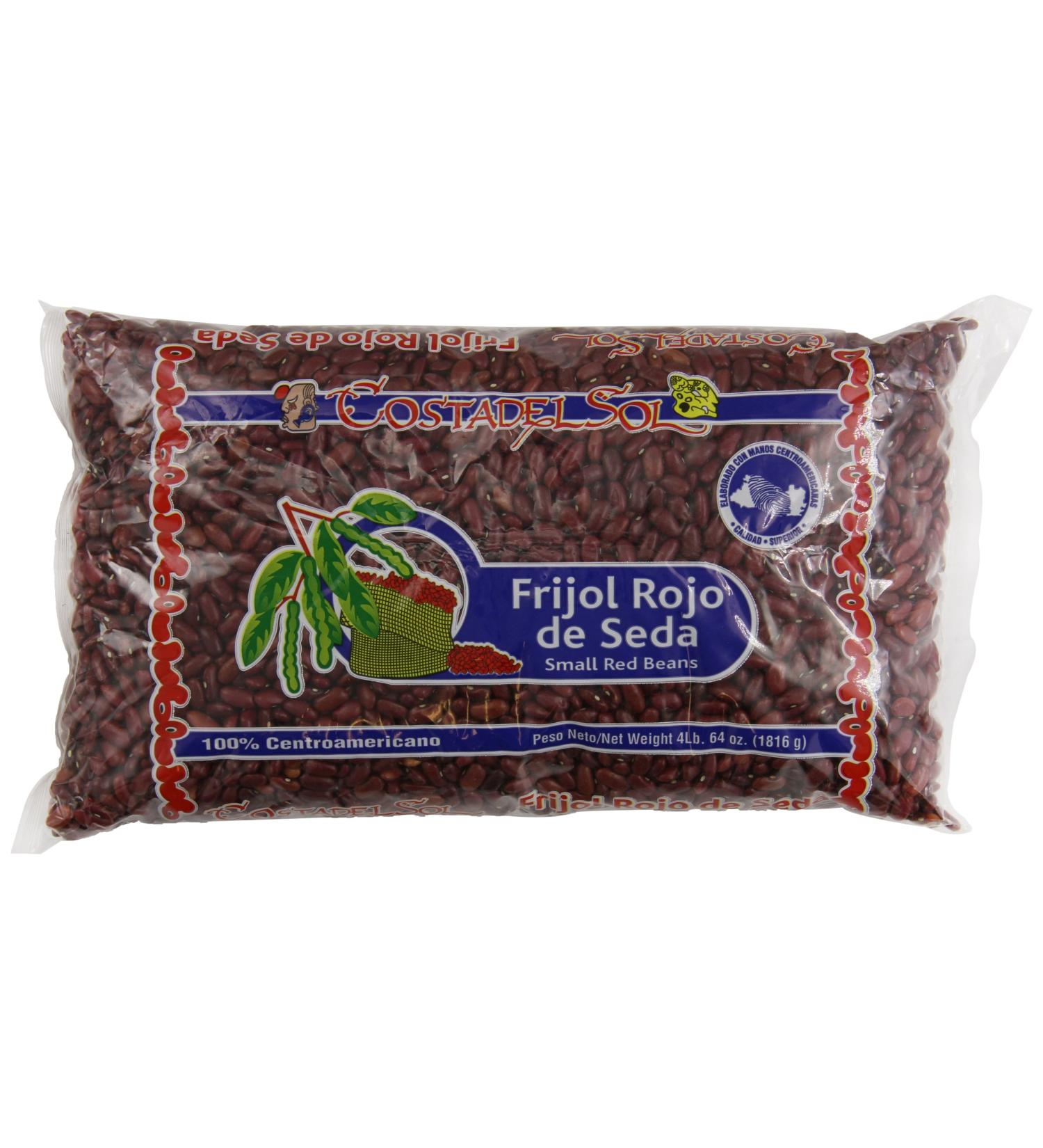 Costadel Sol Frijol Rojo De Seda Red Beans, 4 Pound