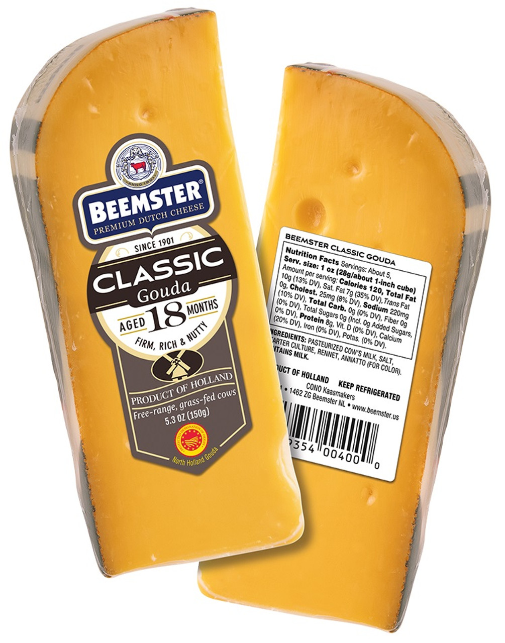 Beemster Cheese, Premium Dutch, Aged 18 Months 5.3 Oz