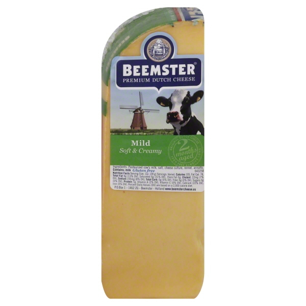 Beemster Cheese, Dutch, Premium, Aged 2 Months, Mild Gouda 5.3 Oz