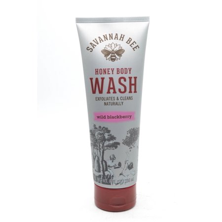 Savannah Bee Honey Body Wash Wild Blackberry 8fl Oz