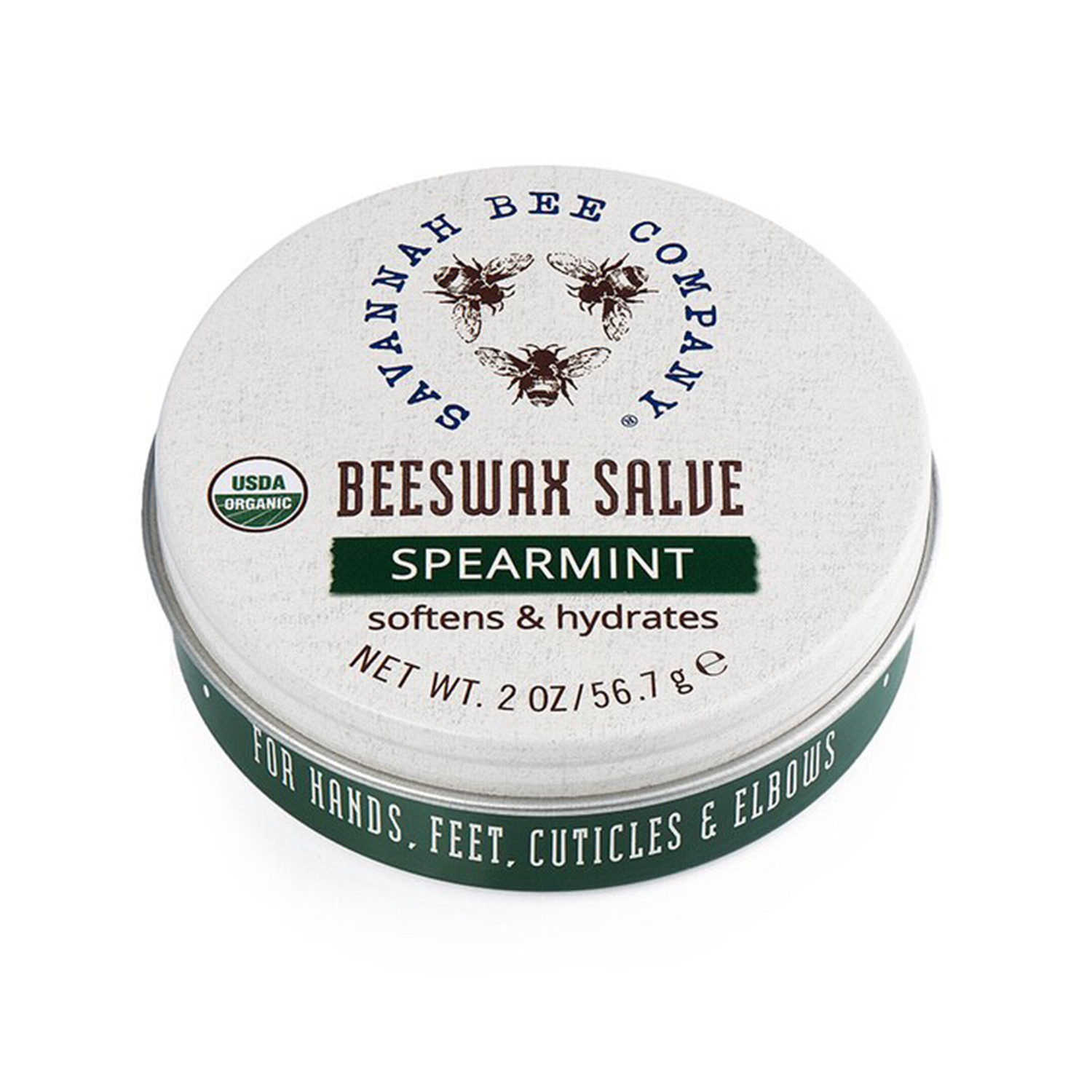 Savannah Bee Company Beeswax Hand & Nail Salve, .75 OZ