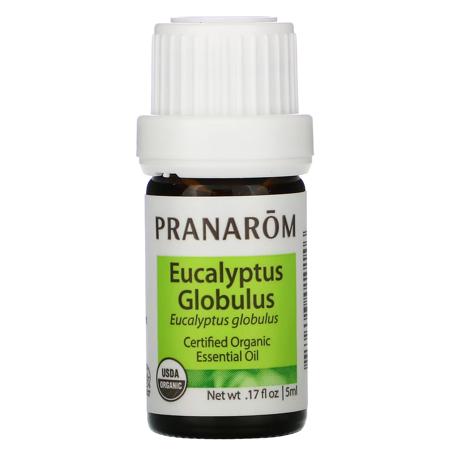 Pranarom Organic Eucalyptus Globulus Essential Oil - 0.17 Fluid Ounce