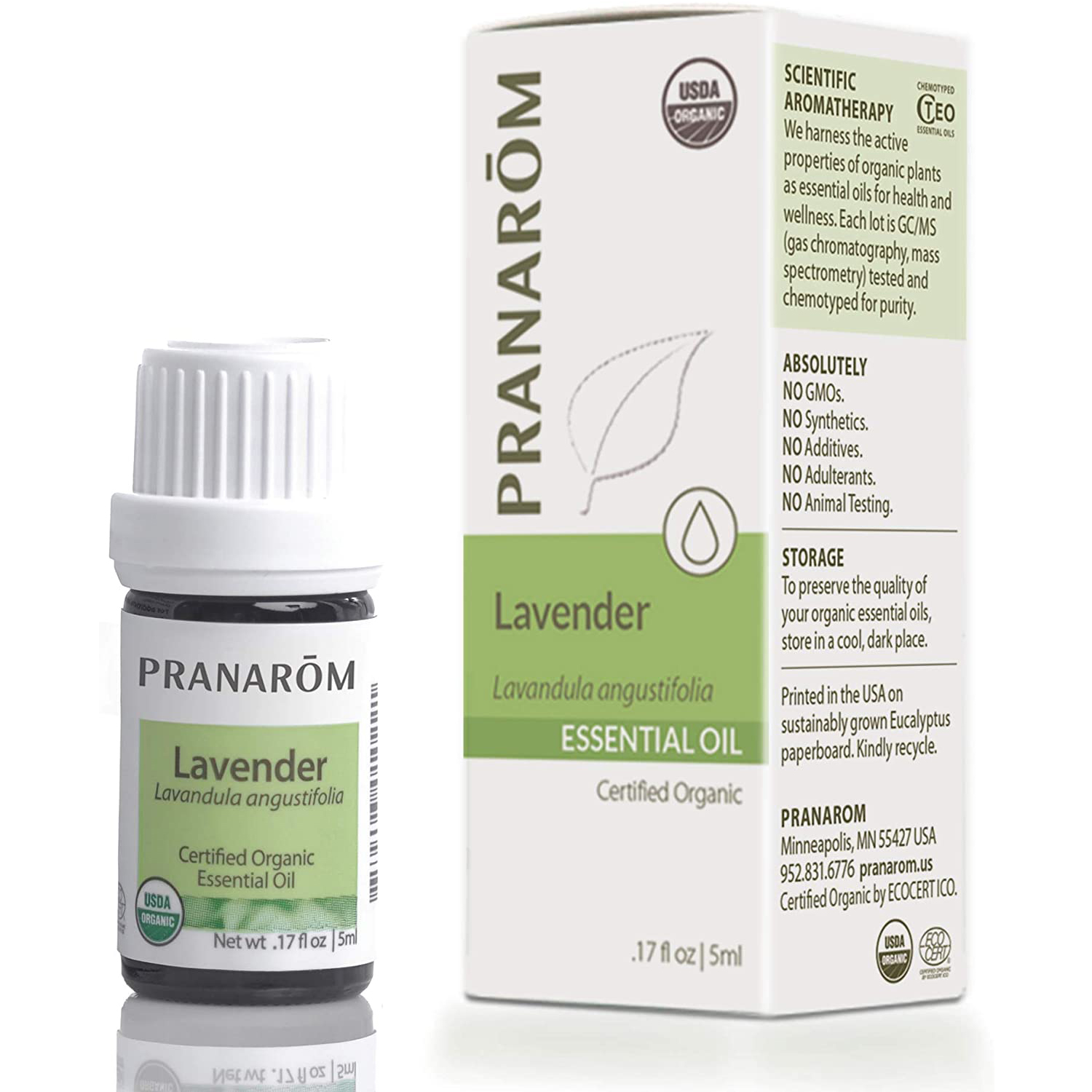 Pranarom Organic Lavender Essential Oil