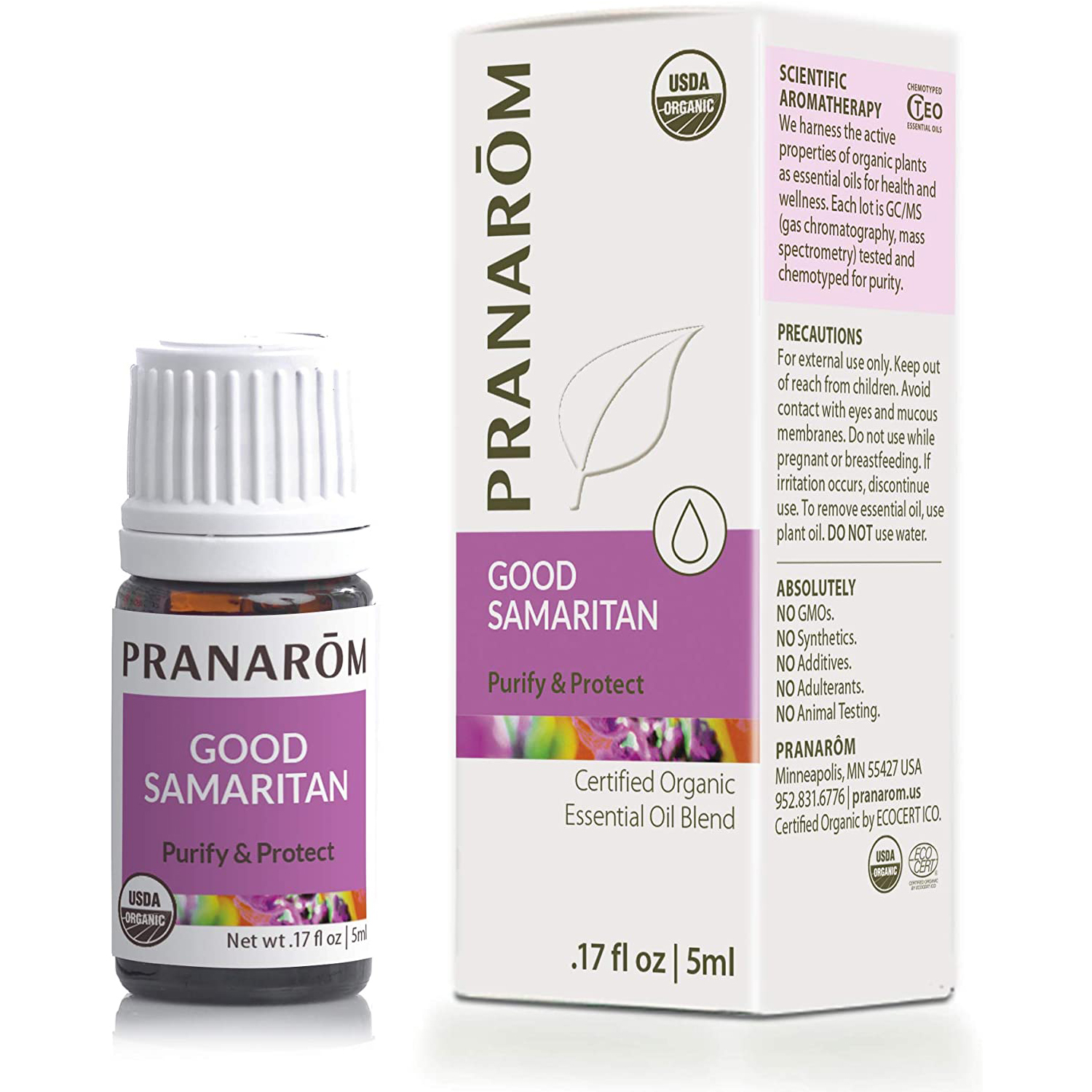 Pranarom Organic Wellness Blend - Good Samaritan Essential Oil