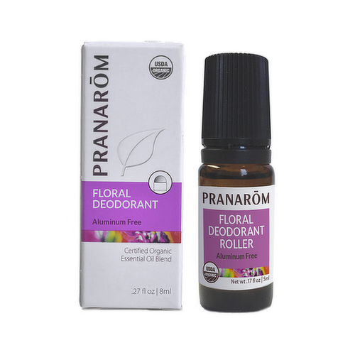 Pranarom Women's Herbal Deodorant Roll-On Wellness Formula
