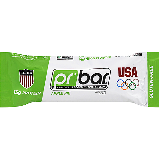 PR Bar Personal Record Nutritional Apple Pie Gluten Free