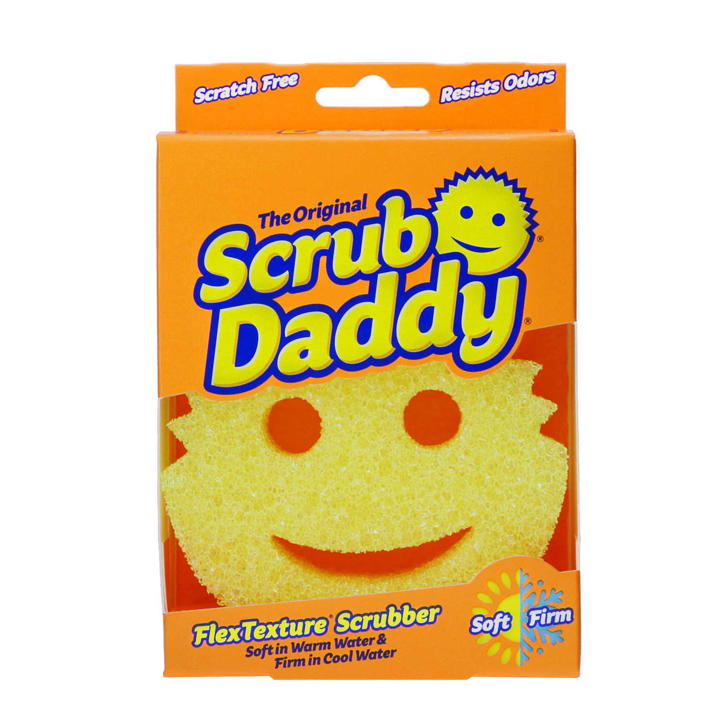 Scrub Daddy FlexTexture Scrubber, 1 Count Sponge