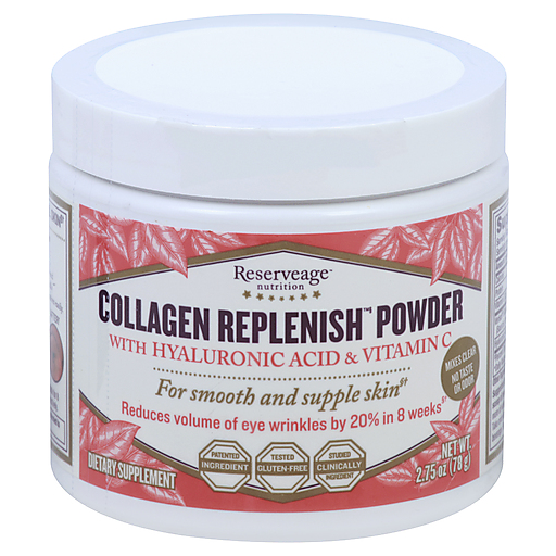 Reserveage Nutrition Collagen Replenish Powder 2.75 Oz