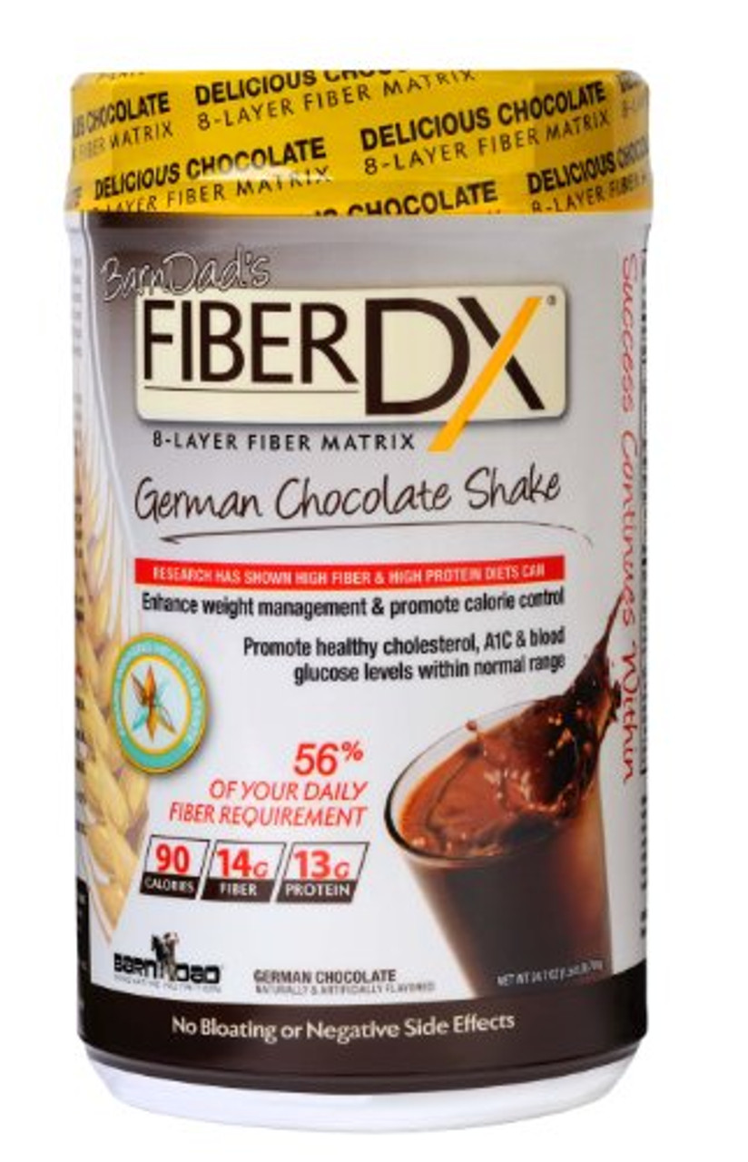 BarnDad's FiberDX Ultimate Fiber Matrix German Chocolate Shake