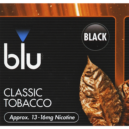 Blu Cartomizers, Classic Tobacco, Black
