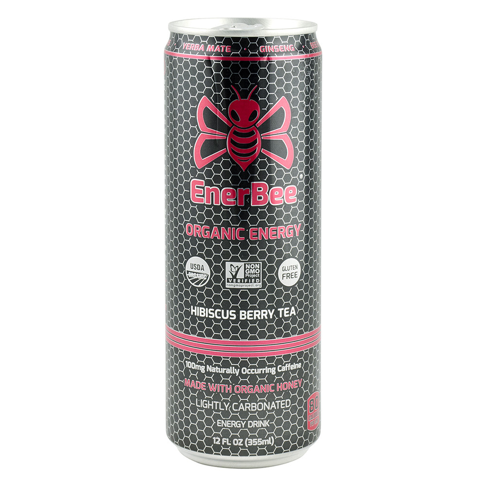 Natural Motives Llc EnerBee Energy Drink, Organic, Hibiscus Berry Tea