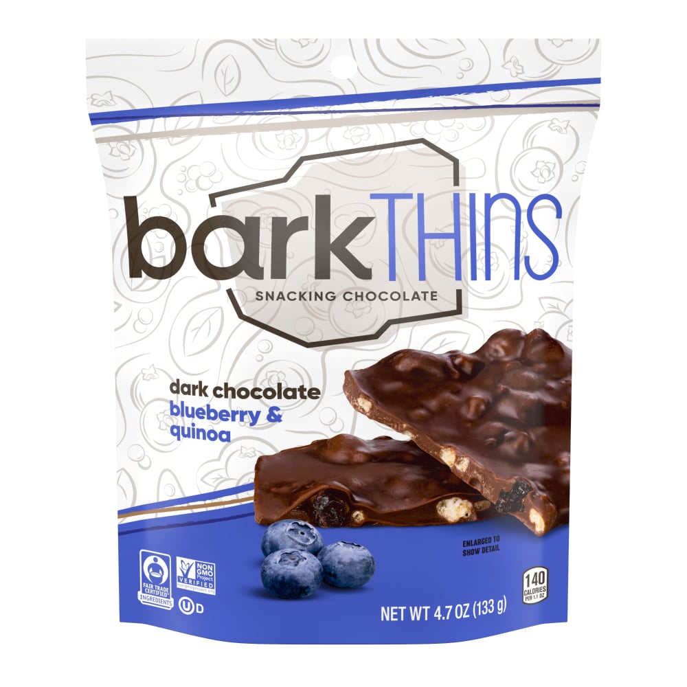 BarkThins Blueberry With Quinoa Crunch Dark Chocolate - 4.7oz