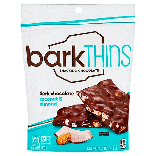 Bark Thins Dark Chocolate Coconut Almond