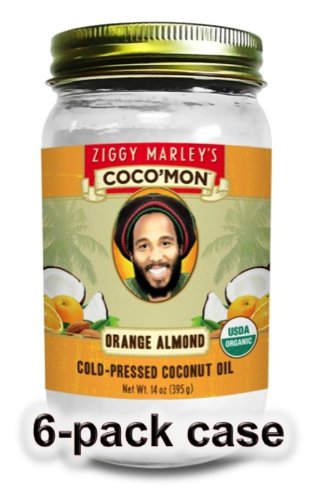 Ziggy Marley's Coco'Mon Coconut Oil - Orange Almond Flavor - 14-oz