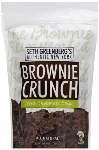 Seth Greenberg's Mint Chocolate Chip Brownie Crunch - 4 Oz