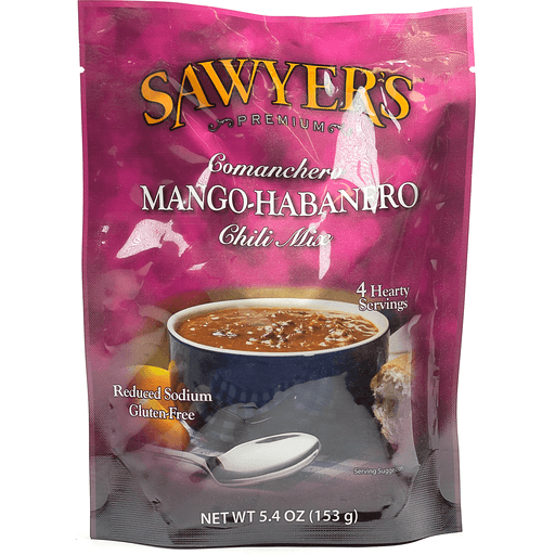 Sawyer's Chili Mix, Premium, Comanchero Mango-Habanero, Hot