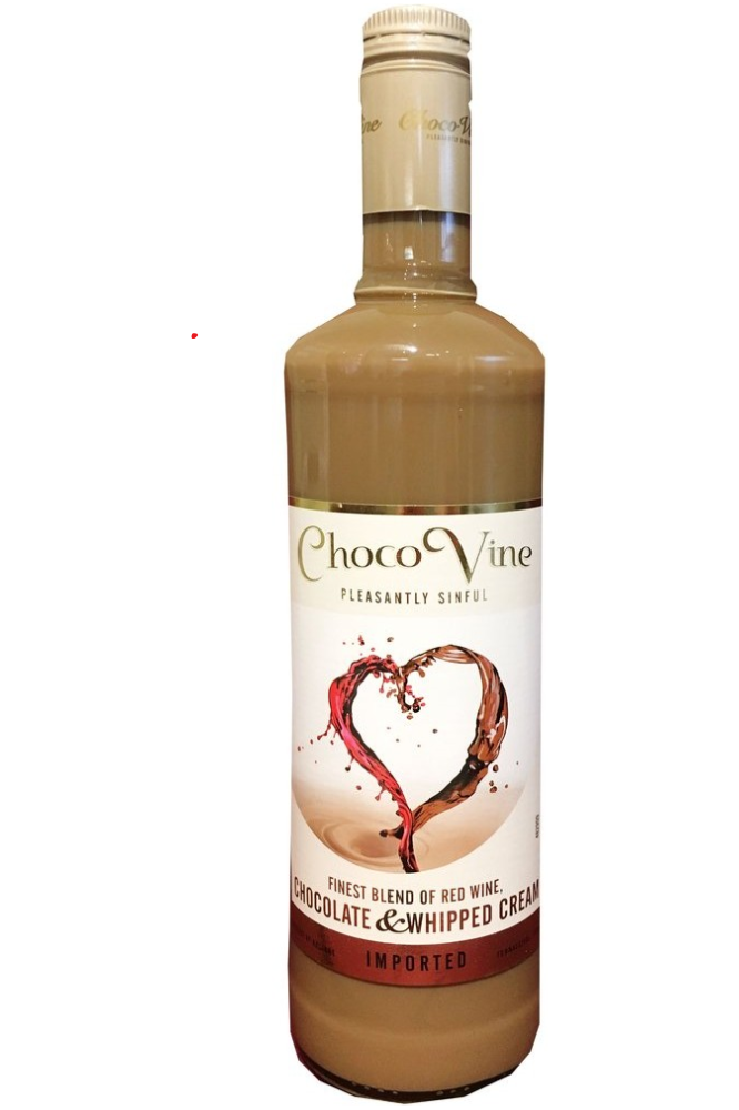 ChocoVine Whipped Cream Dutch Chocolate And Fine Red Wine