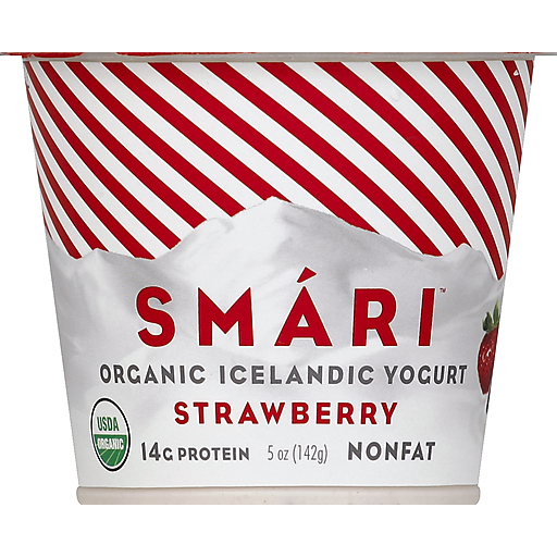 Smari Organic Icelandic Strawberry Yogurt - 5oz