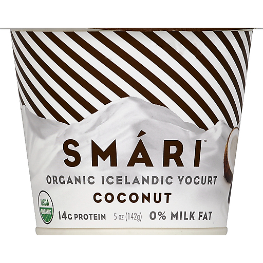 Smari Organic Icelandic Coconut Yogurt - 5oz