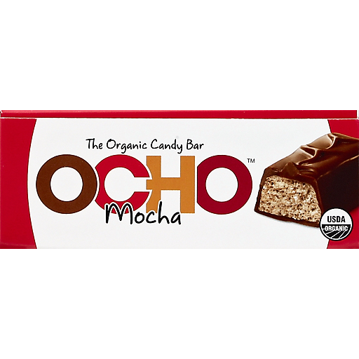 Ocho The Organic Candy Bar, Mocha