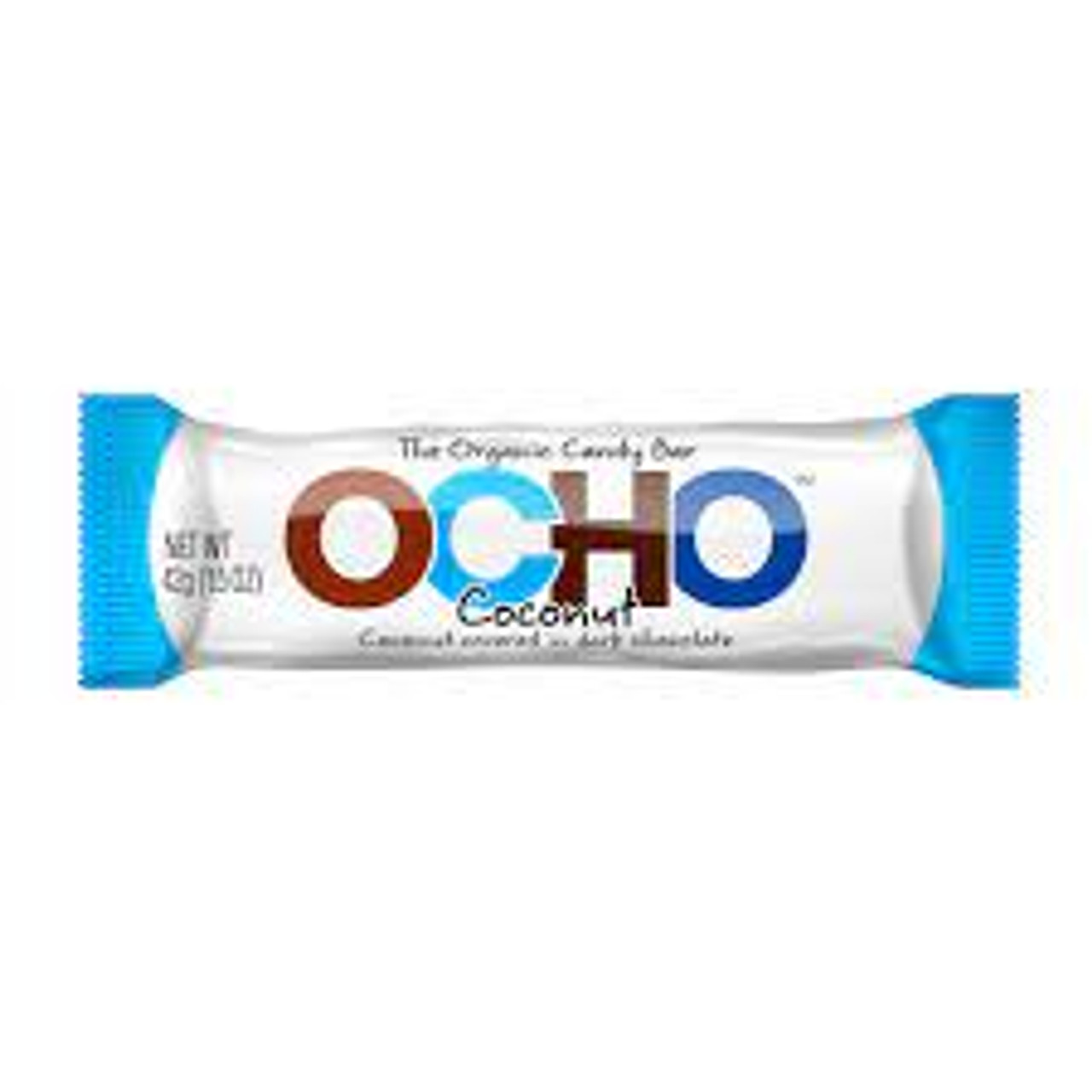 Ocho Candy Bar, Organic, Coconut 1.5 Oz