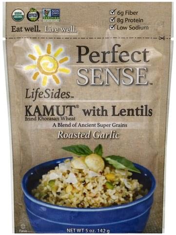 Perfect Sense Kamut With Lentils, Roasted Garlic 5 Oz