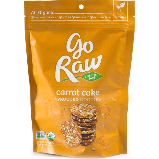 Go Raw Organic Carrot Cake Super Cookies, 3 Oz