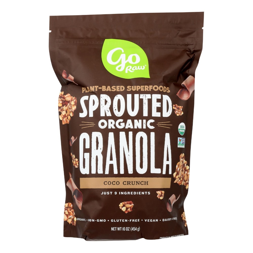 Go Raw Granola, Organic, Coco Crunch, Sprouted 16 Oz
