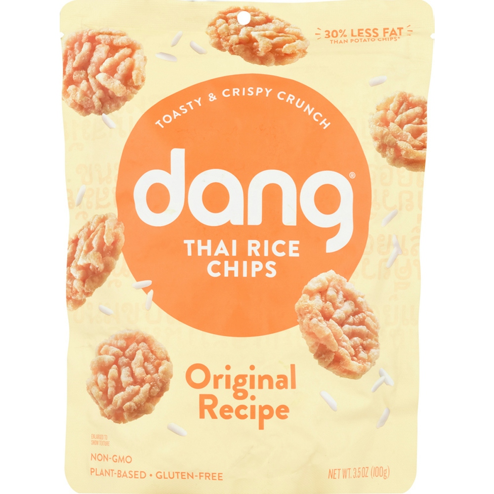 Dang Original Sticky Thai Rice Chips, 3.50 Ounce -- 12 Per Case