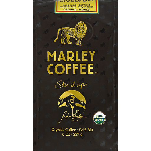 Marley Coffee Lively Up! Ground Medium Dark