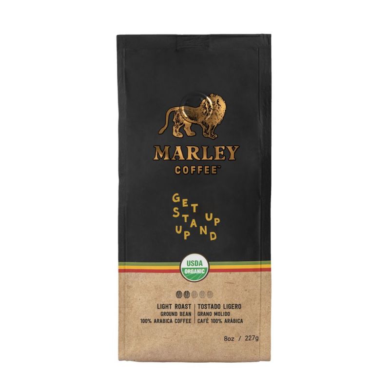 Marley Coffee Organic, Ground, Light, Get Up, Stand Up