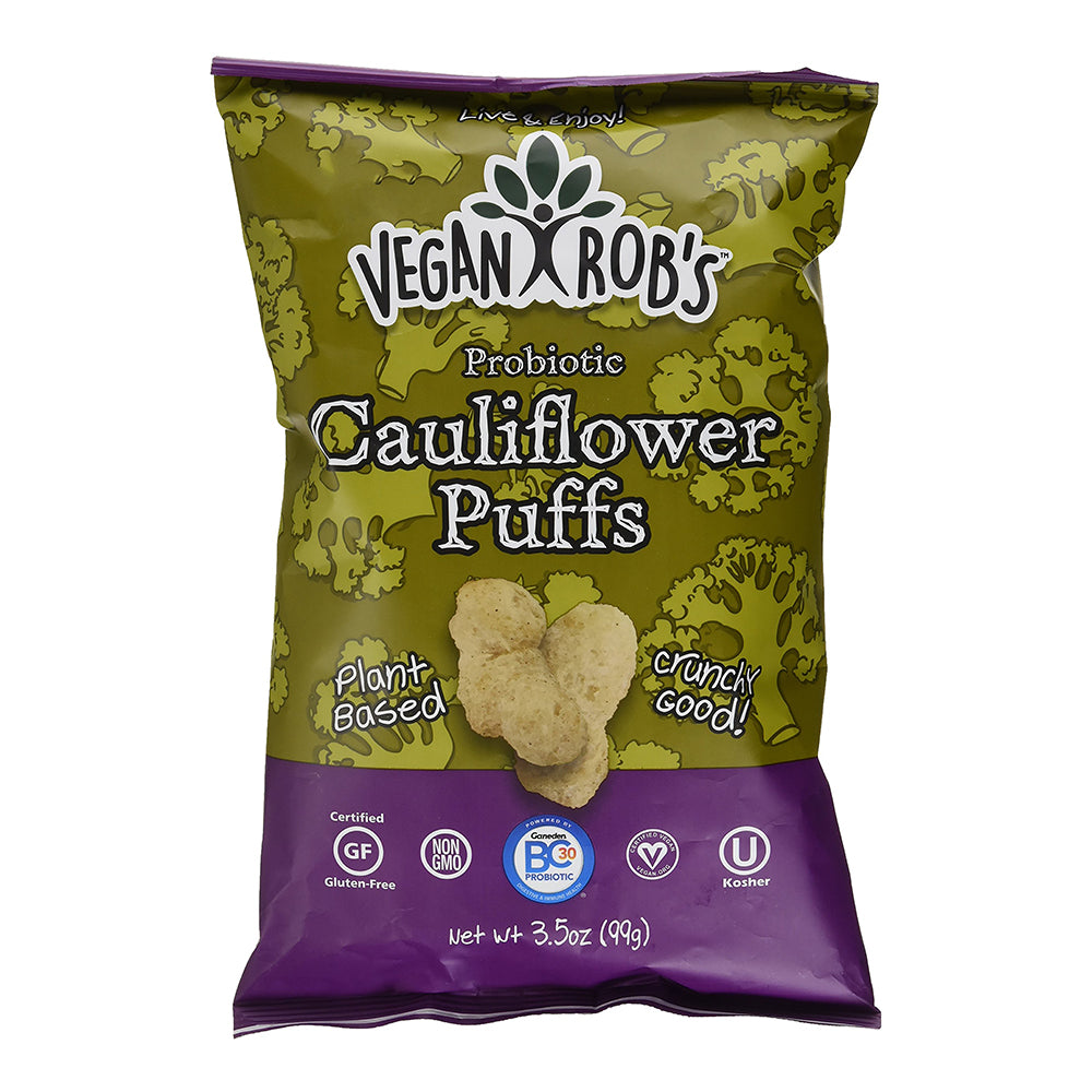 Vegan Rob's Puffs, Sorghum, Baked, Cauliflower 3.5 Oz
